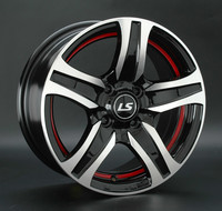 Диск LS wheels LS145 16x7 4x98 ET28 DIA58.6 BKF-RL