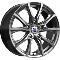 Диск K&K Твист 17x7.5 5x112 ET47 DIA57.1 ДАРК ПЛАТИНУМ