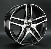 Диск LS wheels LS285 16x7 5x114.3 ET40 DIA73.1 BKF