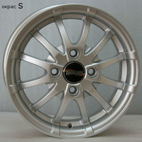 Диск Tech Line 420 14x5.5 4x100 ET35 DIA67.1 SILVER