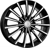 Диск K&K Акцент 17x7 5x114.3 ET48 DIA67.1 АЛМАЗ ЧЕРНЫЙ