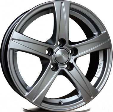 Диск Скад Sakura 15x6.5 5x112 ET43 DIA57.1 ГРАФИТ