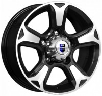 Диск K&K Атлант 16x7 5x139.7 ET35 DIA98.5 АЛМАЗ ЧЕРНЫЙ