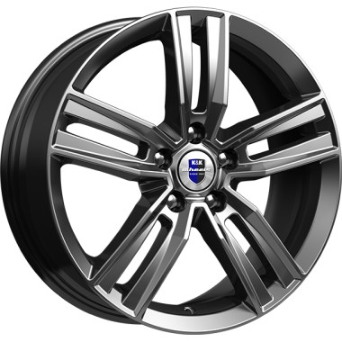 Диск K&K Танаис 18x7 5x108 ET49 DIA67.1 ДАРК ПЛАТИНУМ