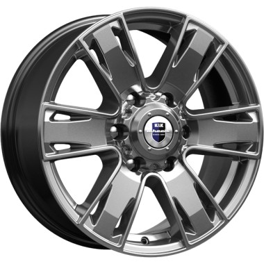 Диск K&K Севенна 17x7 6x127 ET40 DIA77.8 ДАРК ПЛАТИНУМ