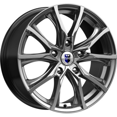 Диск K&K Твист 17x7.5 5x112 ET45 DIA66.6 ДАРК ПЛАТИНУМ