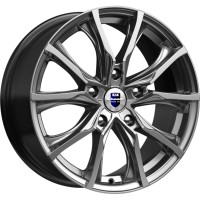 Диск K&K Твист 17x7.5 5x112 ET45 DIA66.6 ДАРК ПЛАТИНУМ