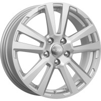 Диск K&K КС874 17x6.5 4x100 ET41 DIA60.1 СИЛЬВЕР