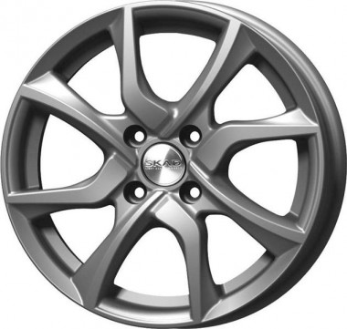 Диск Скад Тулон 15x6 4x100 ET45 DIA54.1 ГРАФИТ