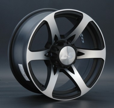 Диск LS wheels LS165 17x7.5 6x139.7 ET0 DIA107.6 BKF