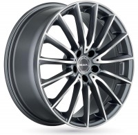 Диск MAK Komet 19x9 5x112 ET30 DIA66.6 GUN METALLIC MIRROR FACE