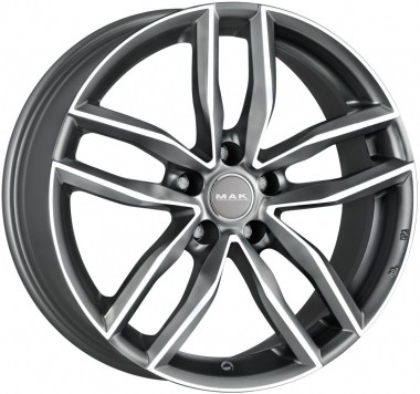 Диск MAK Sarthe 19x8 5x112 ET30 DIA66.6 GUNMETAL MIRROR FACE