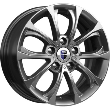 Диск K&K Urals 15x6.5 5x114.3 ET50 DIA67.1 ДАРК-ПЛАТИНУМ