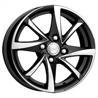 Диск K&K Игуана 15x6.5 4x100 ET40 DIA60.1 АЛМАЗ-ЧЕРНЫЙ