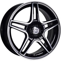 Диск X-RACE AF-09 17x7 5x114.3 ET45 DIA67.1 BKF Диск X-RACE AF-09 17x7 5x114.3 ET45 DIA67.1 BKF