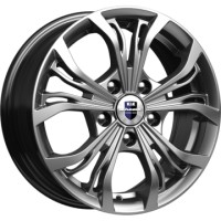 Диск K&K Аламида 16x6.5 5x112 ET40 DIA66.6 ДАРК ПЛАТИНУМ