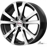 Диск iFree Бэнкс 17x7 5x108 ET45 DIA67.1 БЛЭК ДЖЕК