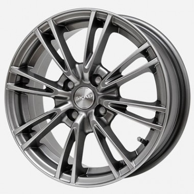 Диск Скад Пантера 14x5.5 4x100 ET45 DIA56.6 ЧЁРНЫЙ БАРХАТ