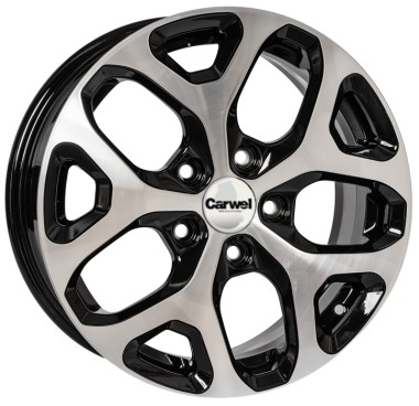 Диск Carwel Аль 174 16x6.5 5x114.3 ET50 DIA66.1 AB