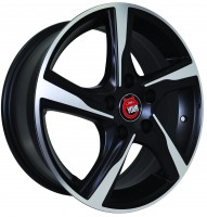 Диск Ё-wheels E18 16x6.5 4x98 ET35 DIA58.6 MBF