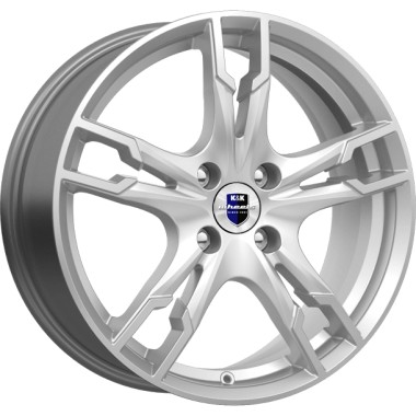 Диск K&K Солар 17x7 4x100 ET41 DIA60.1 СИЛЬВЕР