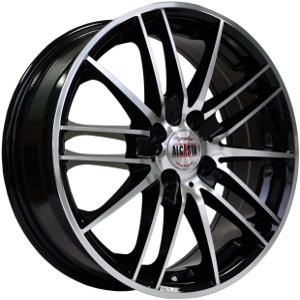 Диск ALCASTA M16 16x6.5 5x110 ET37 DIA65.1 BKF