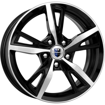 Диск K&K Фишт 16x6.5 5x110 ET39 DIA65.1 АЛМАЗ ЧЕРНЫЙ