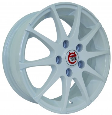 Диск Ё-wheels E04 15x6 4x100 ET45 DIA54.1 W