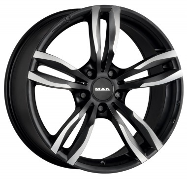 Диск MAK LUFT 18x9 5x120 ET44 DIA72.6 ICE BLACK