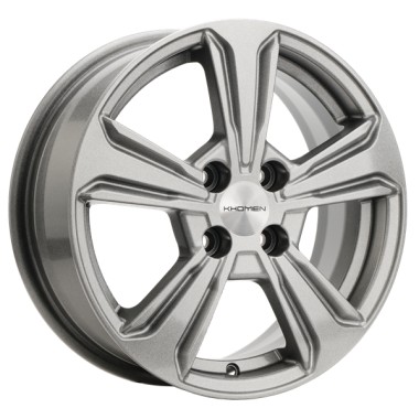 Диск Khomen 1502 15x6 4x100 ET50 DIA60.1 G-SILVER
