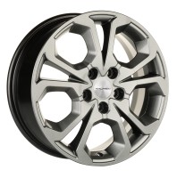 Диск Khomen 1711 17x6.5 5x114.3 ET50 DIA67.1 G-SILVER