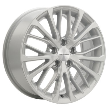 Диск Khomen 1705 17x7 5x114.3 ET47 DIA66.1 F-SILVER