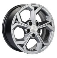 Диск Khomen 1606 16x6.5 5x114.3 ET50 DIA66.1 G-SILVER Диск Khomen 1606 16x6.5 5x114.3 ET50 DIA66.1 G-SILVER