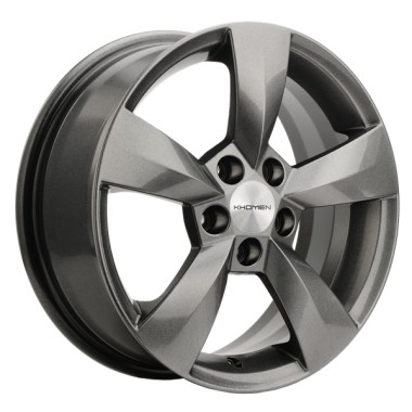 Диск Khomen 1504 15x6 5x100 ET43 DIA57.1 G-SILVER