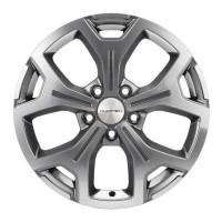 Диск Khomen 1710 17x6.5 5x114.3 ET50 DIA66.1 GRAY-FP