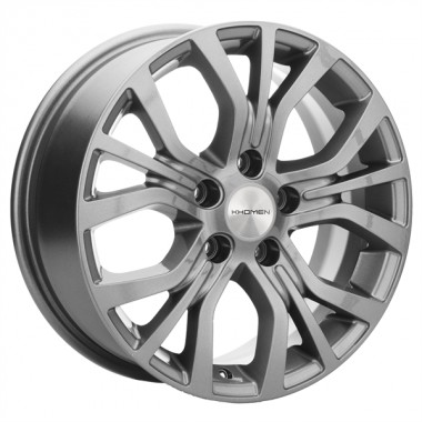 Диск Khomen 1608 16x6.5 5x114.3 ET38 DIA67.1 GRAY