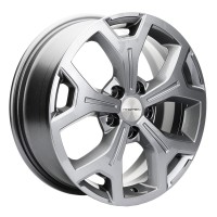 Диск Khomen 1710 17x6.5 5x114.3 ET50 DIA66.1 GRAY