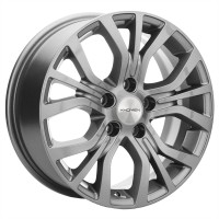 Диск Khomen 1608 16x6.5 5x114.3 ET40 DIA66.6 GRAY Диск Khomen 1608 16x6.5 5x114.3 ET40 DIA66.6 GRAY