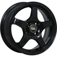 Диск CROSS STREET СR-14 14x5.5 4x100 ET35 DIA67.1 BLACK