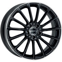 Диск MAK Komet 18x8 5x112 ET43 DIA66.6 GLOSS BLACK MIRROR RING