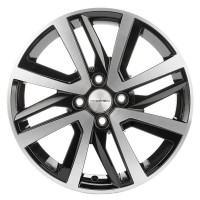 Диск Khomen 1609 16x6 4x100 ET41 DIA60.1 BLACK-FP
