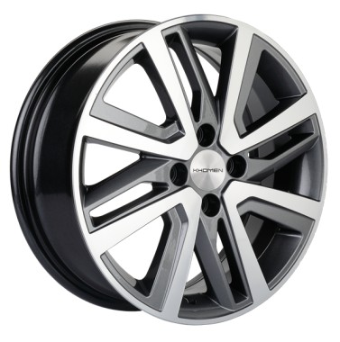 Диск Khomen 1609 16x6 4x100 ET41 DIA60.1 GRAY-FP