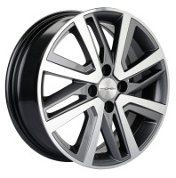 Диск Khomen 1609 16x6 4x100 ET41 DIA60.1 GRAY-FP Диск Khomen 1609 16x6 4x100 ET41 DIA60.1 GRAY-FP