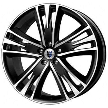 Диск K&K Атлас 20x8.5 5x112 ET43 DIA66.6 АЛМАЗ ЧЕРНЫЙ