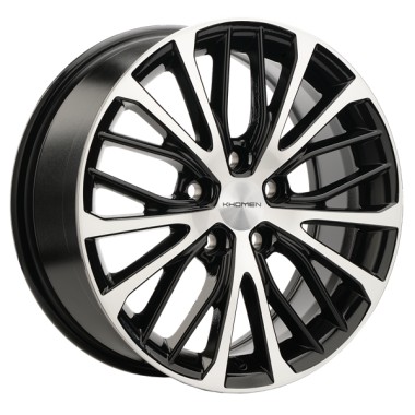 Диск Khomen 1705 17x7 5x114.3 ET45 DIA67.1 BLACK-FP