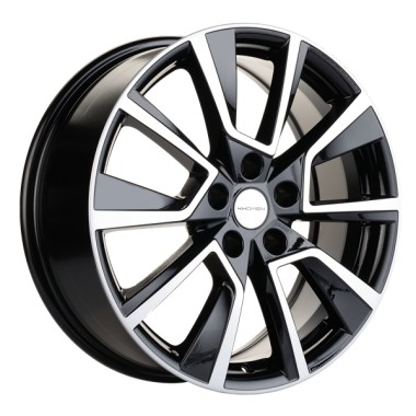Диск Khomen 1802 18x7 5x112 ET43 DIA57.1 BLACK-FP