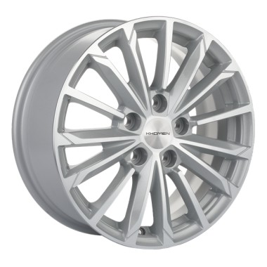 Диск Khomen 1611 16x6.5 5x114.3 ET40 DIA66.1 SILVER-FP