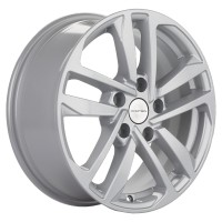 Диск Khomen 1612 16x6.5 5x114.3 ET45 DIA67.1 F-SILVER