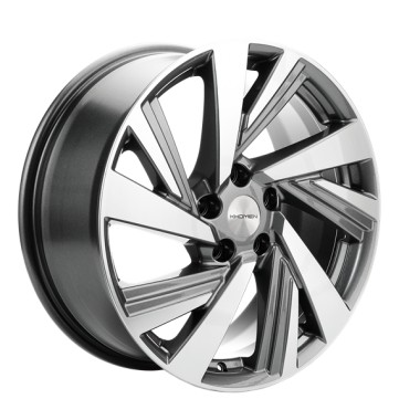 Диск Khomen 1801 18x7.5 5x114.3 ET50 DIA67.1 GRAY-FP