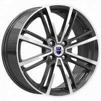 Диск K&K Эрфурт 17x7 4x100 ET37 DIA67.1 АЛМАЗ ЧЕРНЫЙ